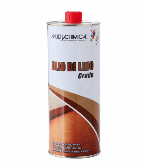 olio di lino crudo da lt 1